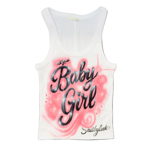 Womens Not Your Baby Girl Tank Top