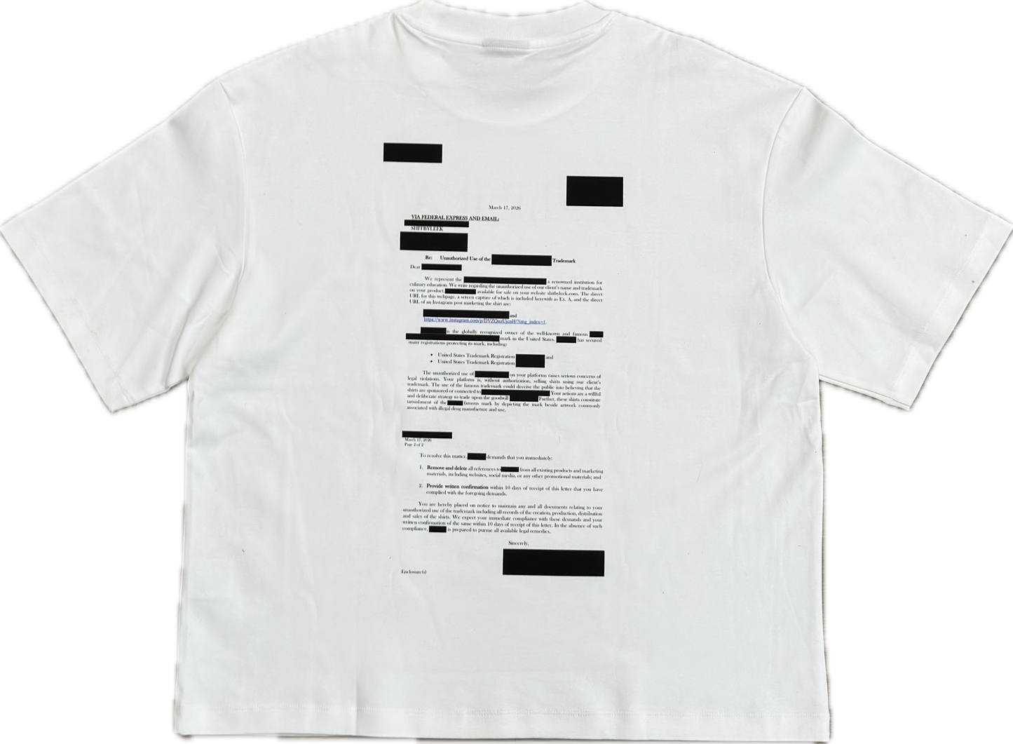 Exhibit A Shirt